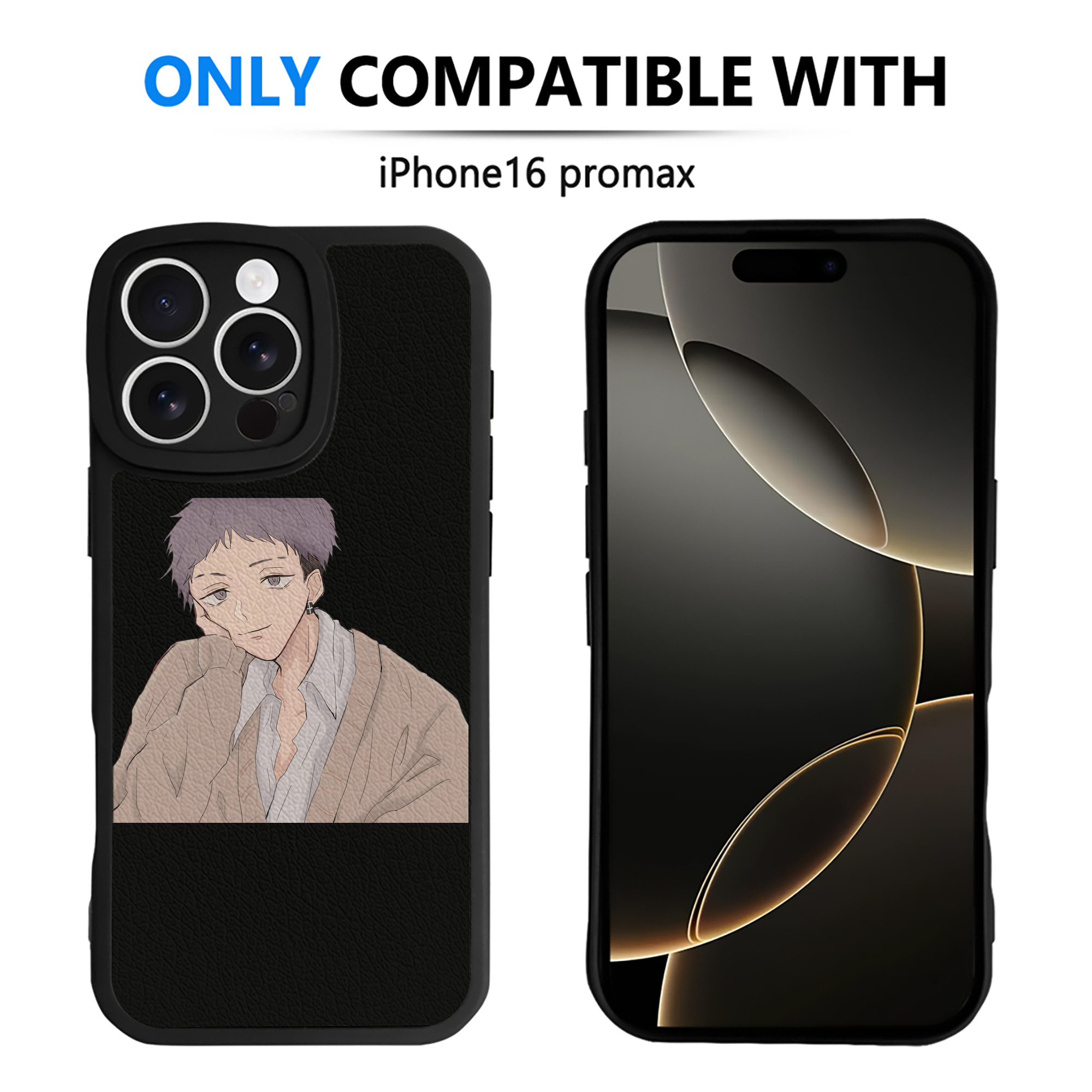 （画像用） 東京リベンジャーズ Tokyo Revengers 【iPhone 16シリーズ対応】シリコンスマホケース（レザー調） 材質：シリコン